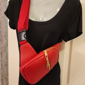 Red Crossbody Bag